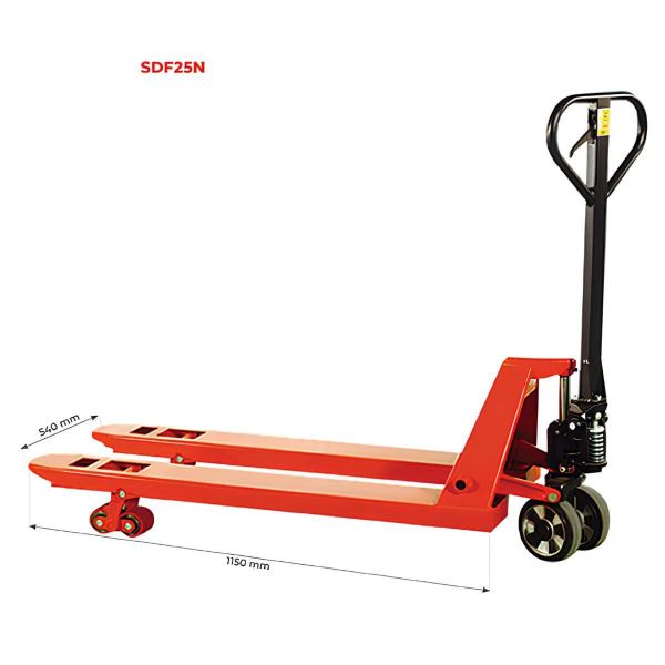Comparatif transpalette manuel 1000 kg 2000 kg 2500 kg capacité de charge