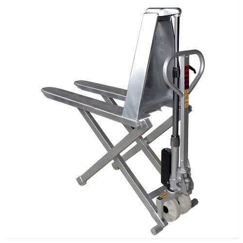 Transpalette électrique haute levée galvanisé